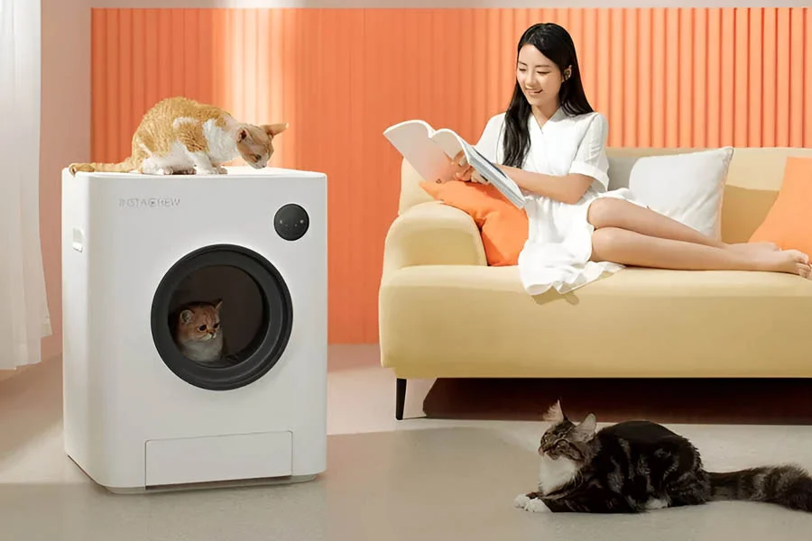 automatic kitty litter cleaner