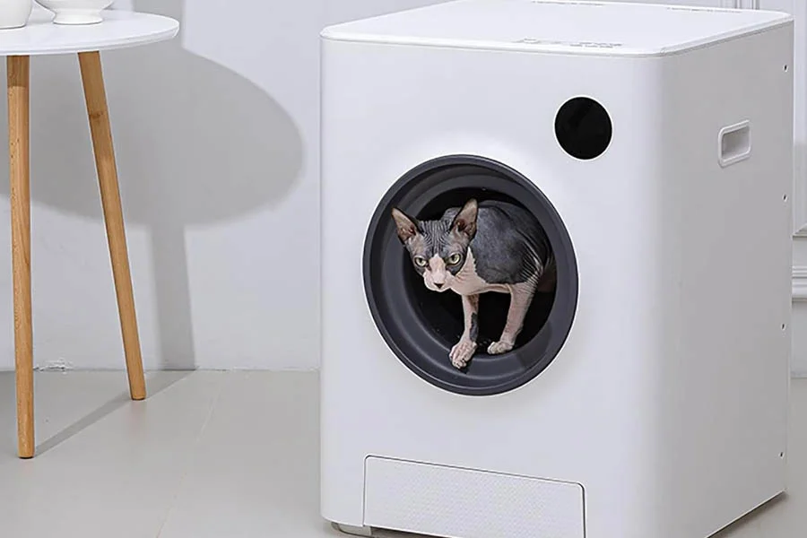 automatic kitty litter cleaner