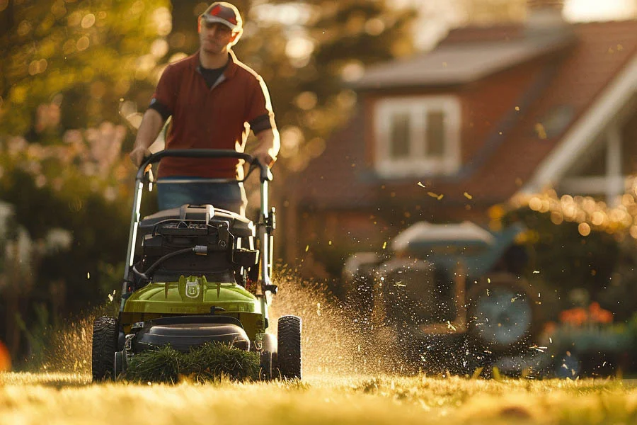 best rated battery lawn mower