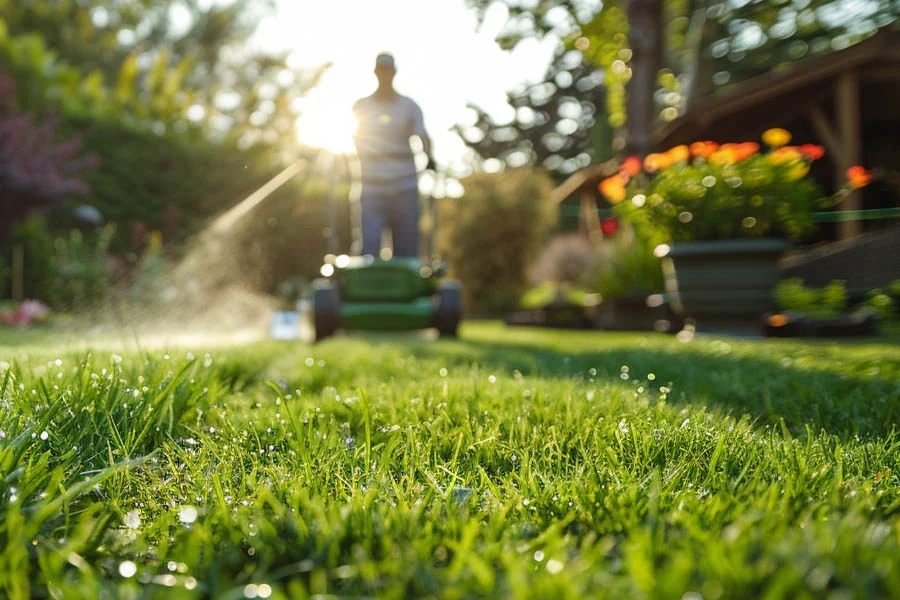 self propeller lawn mower